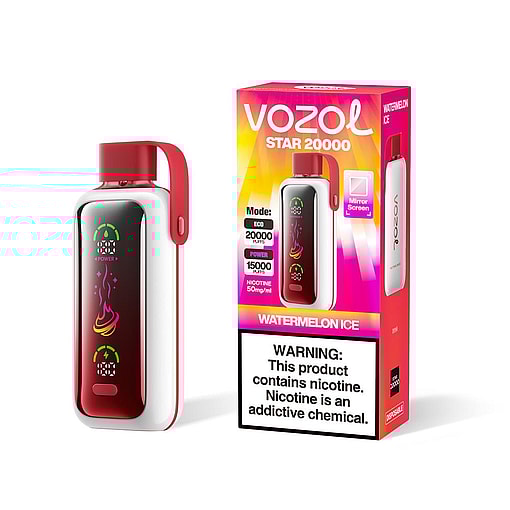 vozol star 20000 puffs original vozol 20k lcd mirror screen disposable electronic cigarettes eu warehouse 3 5 days delivery