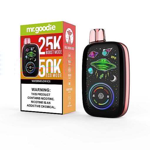 mr.goodie dual mode king 50000 puffs 25k & 50k dual mode switching original genuine mr.goodie 50k customizable. fast shipping