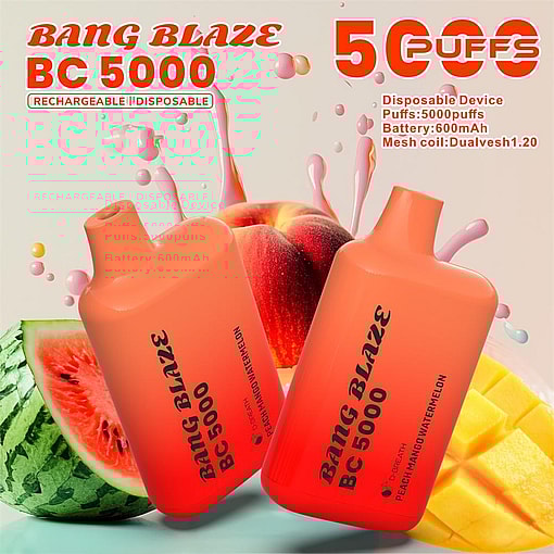bang blaze bc 5000 puffs original bang blaze 5k puffs vape type c disposable e cigarettes customizable. fast shipping