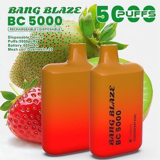 bang blaze bc 5000 puffs original bang blaze 5k puffs vape type c disposable e cigarettes customizable. fast shipping