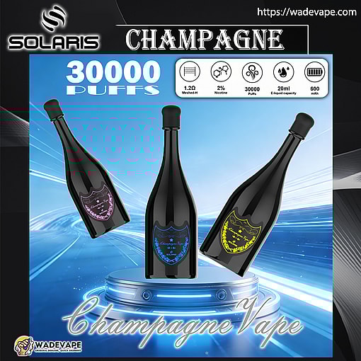 soliras champagne 30000 puffs original champagne vape 30k puffs led display type c port disposable e cigarettes customizable. fast shipping