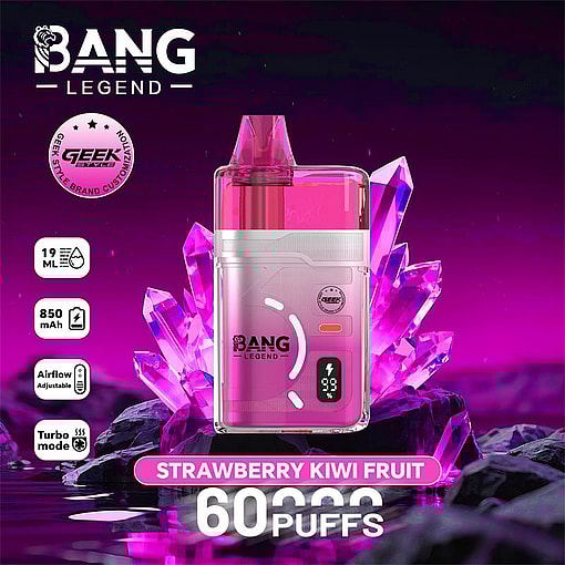 bang legend 60000 puffs original bang legend geek style 60k vape led display type c port disposable e cigarettes customizable. fast shipping