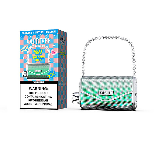 vaprivee 50000 puffs original vaprivee 50k handbag disposable vape led display type c charging port customizable. fast shipping