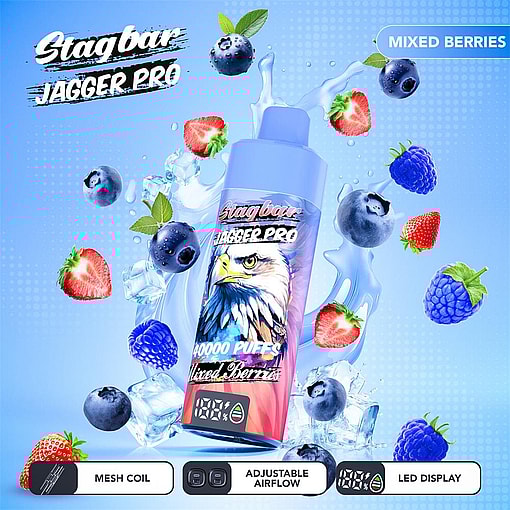 スタッグバー 40000 パフ オリジナル スタッグバー ジャガー プロ 40k ベイプ LED 表示画面 タイプ c ポート 使い捨て電子タバコ eu 倉庫 3 5 日配達