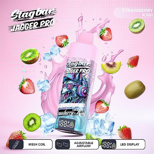 スタッグバー 40000 パフ オリジナル スタッグバー ジャガー プロ 40k ベイプ LED 表示画面 タイプ c ポート 使い捨て電子タバコ eu 倉庫 3 5 日配達