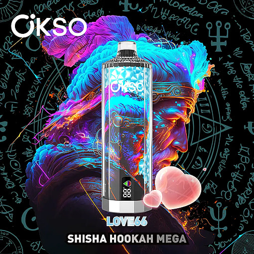 okso shisha 50000 puffs original okso shisha hookah mega 50k vape led display type c port disposable e cigarettes customizable fast shipping