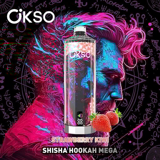 okso shisha 50000 puffs original okso shisha hookah mega 50k vape led display type c port disposable e cigarettes customizable fast shipping