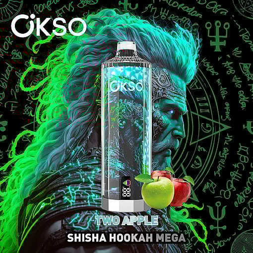 okso shisha 50000 puffs original okso shisha hookah mega 50k vape led display type c port disposable e cigarettes customizable fast shipping