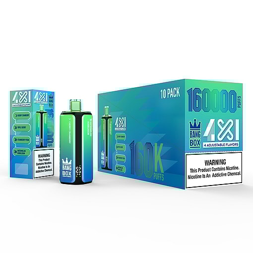 bang box 160000 puffs original bang box 4in1 160k vape led display type c port disposable e cigarettes customizable fast shipping