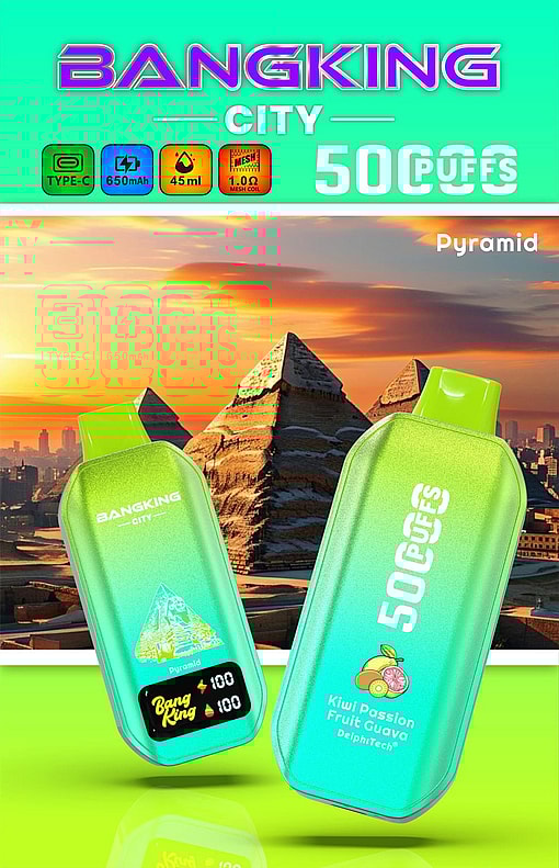 bang king city 50000 puffs original bang king city 50k led screen type c port disposable e cigarettes customizable. fast shipping