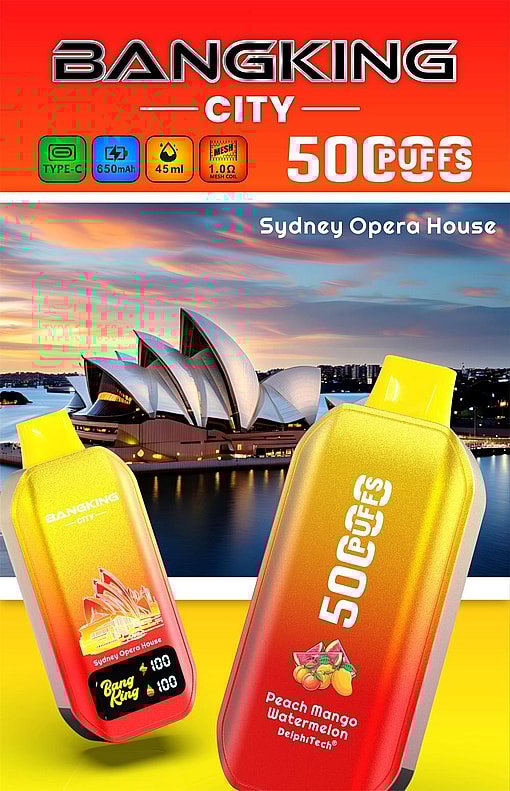 bang king city 50000 puffs original bang king city 50k led screen type c port disposable e cigarettes customizable. fast shipping