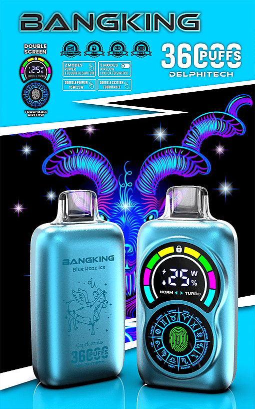 Bang King Constellation 36000 Puffs Original Genuine 36K Flavor Switching Customizable. Fast shipping – Bild 3
