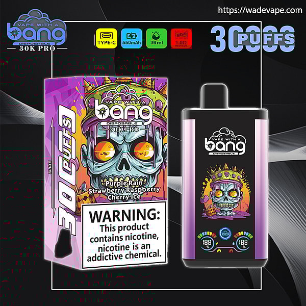 Bang 30000 Pro Puffs Original Genuine 30K Flavor Switching Customizable. Fast shipping