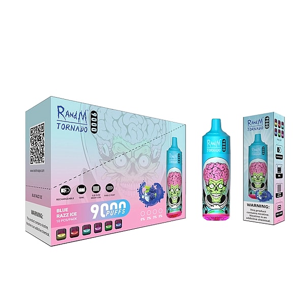 RandM Tornado 9000 puffs Original Genuine 9K Customizable Fast shipping - Image 5