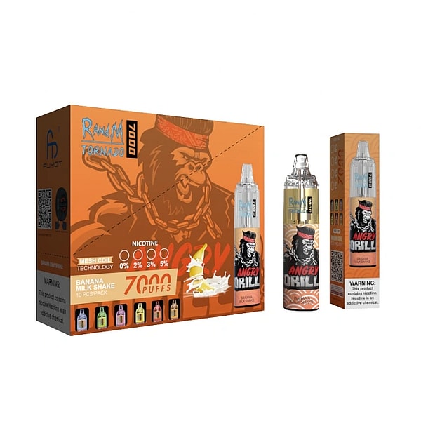 RandM Tornado 7000 puffs Original Genuine 7K Customizable Fast shipping - Imagen 4
