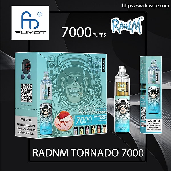 RandM Tornado 7000 puffs Original Genuine 7K Customizable Fast shipping