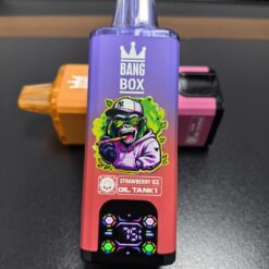 bang box 200000 puffs original bang box 8in1 200k vape led display type c port disposable e cigarettes customizable fast shipping